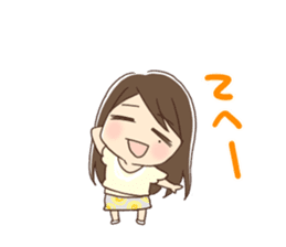 Japanese voice actor AIPON&URYOCCHI!! sticker #7340826