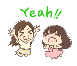 Japanese voice actor AIPON&URYOCCHI!! sticker #7340836