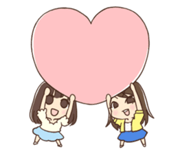 Japanese voice actor AIPON&URYOCCHI!! sticker #7340837