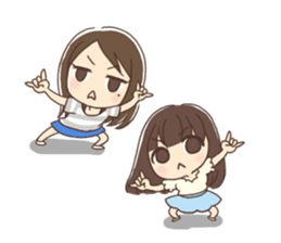 Japanese voice actor AIPON&URYOCCHI!! sticker #7340840