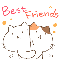 Cat with happy life.