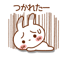 Spotted rabbit (Chap. of everyday diet) sticker #7341370