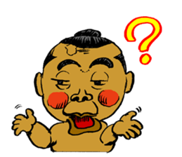 Sumo wrestler story sticker #7341408