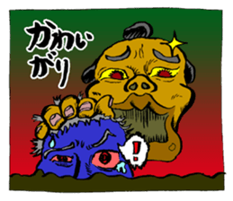 Sumo wrestler story sticker #7341429