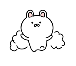 rabbit mokousa sticker #7341727