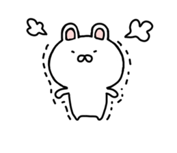 rabbit mokousa sticker #7341733