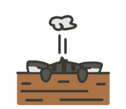 Yamong & friends sticker #7341999