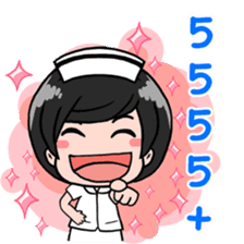 Cutie Nurse sticker #7342100