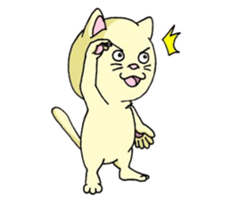 Animal in the town sticker #7342177