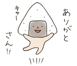 Onigiri Nori-kun 1 sticker #7342614