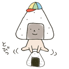 Onigiri Nori-kun 1 sticker #7342616