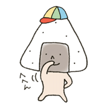 Onigiri Nori-kun 1 sticker #7342617