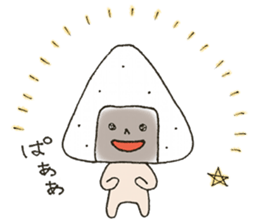 Onigiri Nori-kun 1 sticker #7342618