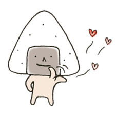 Onigiri Nori-kun 1 sticker #7342619