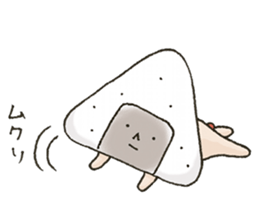 Onigiri Nori-kun 1 sticker #7342623