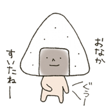 Onigiri Nori-kun 1 sticker #7342624