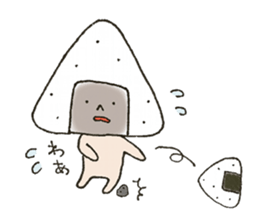Onigiri Nori-kun 1 sticker #7342630
