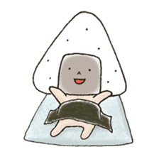 Onigiri Nori-kun 1 sticker #7342643