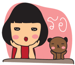 Little Miss IMJAI sticker #7342809