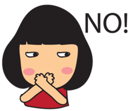 Little Miss IMJAI sticker #7342813