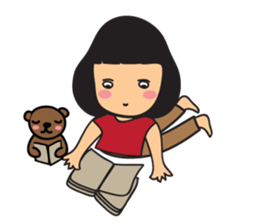 Little Miss IMJAI sticker #7342830