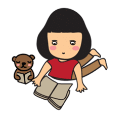 Little Miss IMJAI sticker #7342830