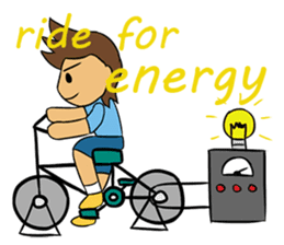 Ride (bicycle) for WHAT? sticker #7342929