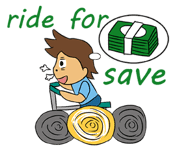 Ride (bicycle) for WHAT? sticker #7342931