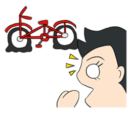 Ride (bicycle) for WHAT? sticker #7342945