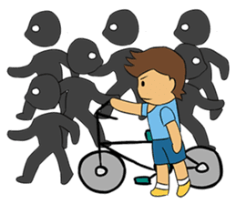 Ride (bicycle) for WHAT? sticker #7342958