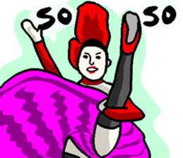 Why dance? (English) sticker #7343578