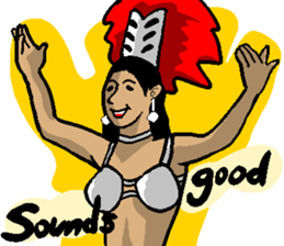 Why dance? (English) sticker #7343581