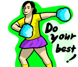 Why dance? (English) sticker #7343589