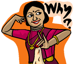 Why dance? (English) sticker #7343591