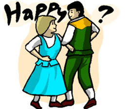 Why dance? (English) sticker #7343596