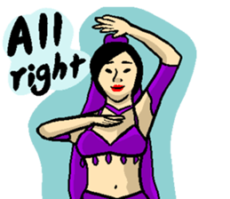 Why dance? (English) sticker #7343597