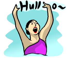 Why dance? (English) sticker #7343599