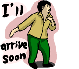 Why dance? (English) sticker #7343601