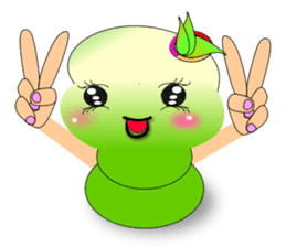 Mao Bao family - " Luo word articles " sticker #7343654