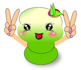 Mao Bao family - " Luo word articles " sticker #7343654