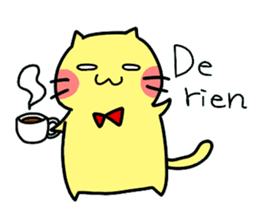 Cats in France! sticker #7343935