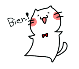 Cats in France! sticker #7343936