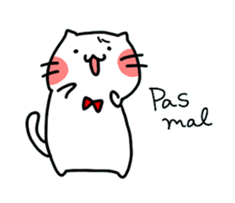 Cats in France! sticker #7343938