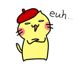 Cats in France! sticker #7343952