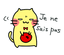 Cats in France! sticker #7343953