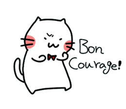 Cats in France! sticker #7343958