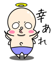 Cute and ugly angels,debils sticker #7343964