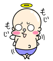 Cute and ugly angels,debils sticker #7343965