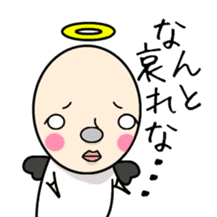 Cute and ugly angels,debils sticker #7343987