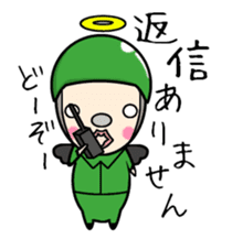 Cute and ugly angels,debils sticker #7343991